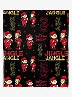 The Year Without A Santa Claus Jingle And Jangle Silk Touch Throw