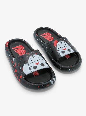 Friday The 13th Jason Mask Slide Sandals