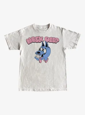 Neck Deep Dog Girls T-Shirt