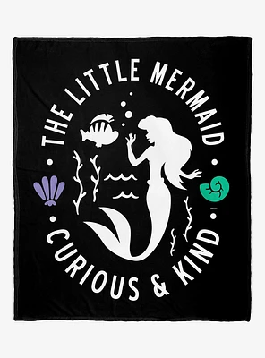 Disney The Little Mermaid Classic Curious And Kind Silk Touch Throw Blanket