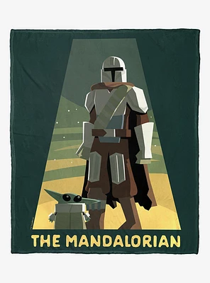 Star Wars The Mandalorian Spotlight Silk Touch Throw