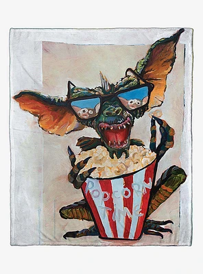 WB 100 The Gremlins Painted Gremlin Silk Touch Throw