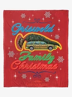 WB 100 National Lampoon's Christmas Vacation Griswold Christmas Silk Touch Throw