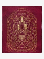 WB 100 Interview With A Vampire Vampire Chronicles Silk Touch Throw