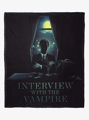 WB 100 Interview With A Vampire We Do Not Change Silk Touch Throw