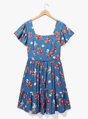 Her Universe Disney Pixar Toy Story Floral Tie Back Plus Dress — BoxLunch Exclusive