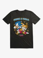 Sonic The Hedgehog And Tails Rings T-Shirt