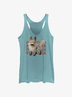 Star Wars Ahsoka Loth-Cat Purr Womens Tank Top