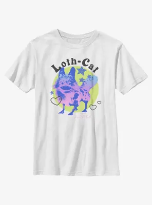 Star Wars Ahsoka Loth-Cat Cuteness Youth T-Shirt