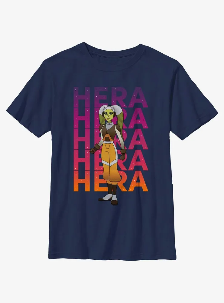 Star Wars: Forces of Destiny Hera Stack Name Youth T-Shirt