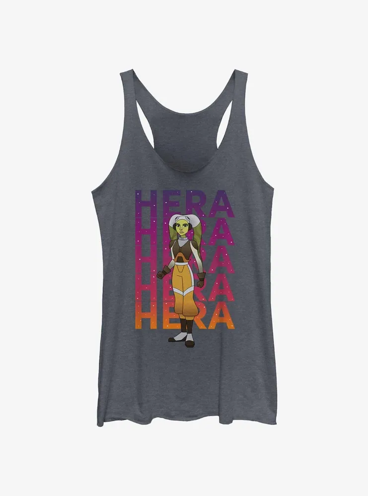 Star Wars: Forces of Destiny Hera Stack Name Womens Tank Top