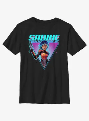 Star Wars: Forces of Destiny Sabine Hero Triangle Youth T-Shirt