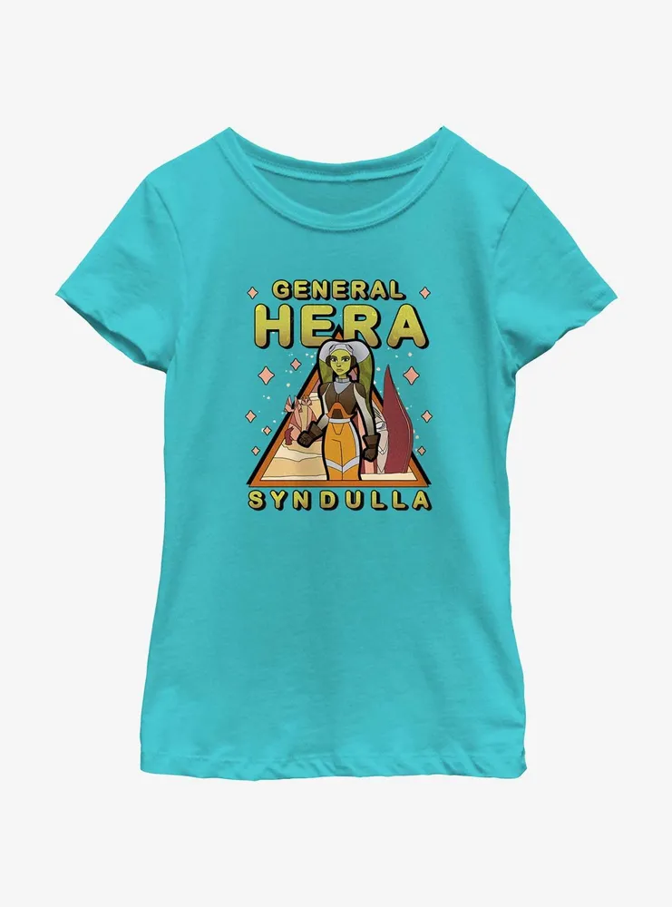 Star Wars: Forces of Destiny General Hera Triangle Girls Youth T-Shirt