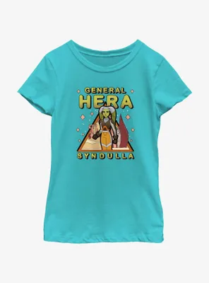 Star Wars: Forces of Destiny General Hera Triangle Girls Youth T-Shirt