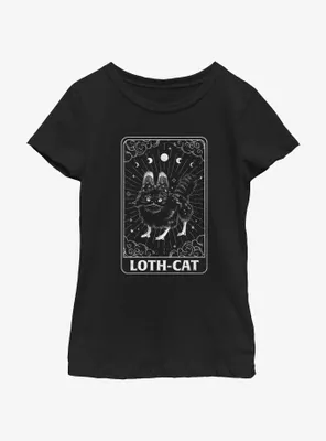 Star Wars Ahsoka Loth-Cat Tarot Card Girls Youth T-Shirt