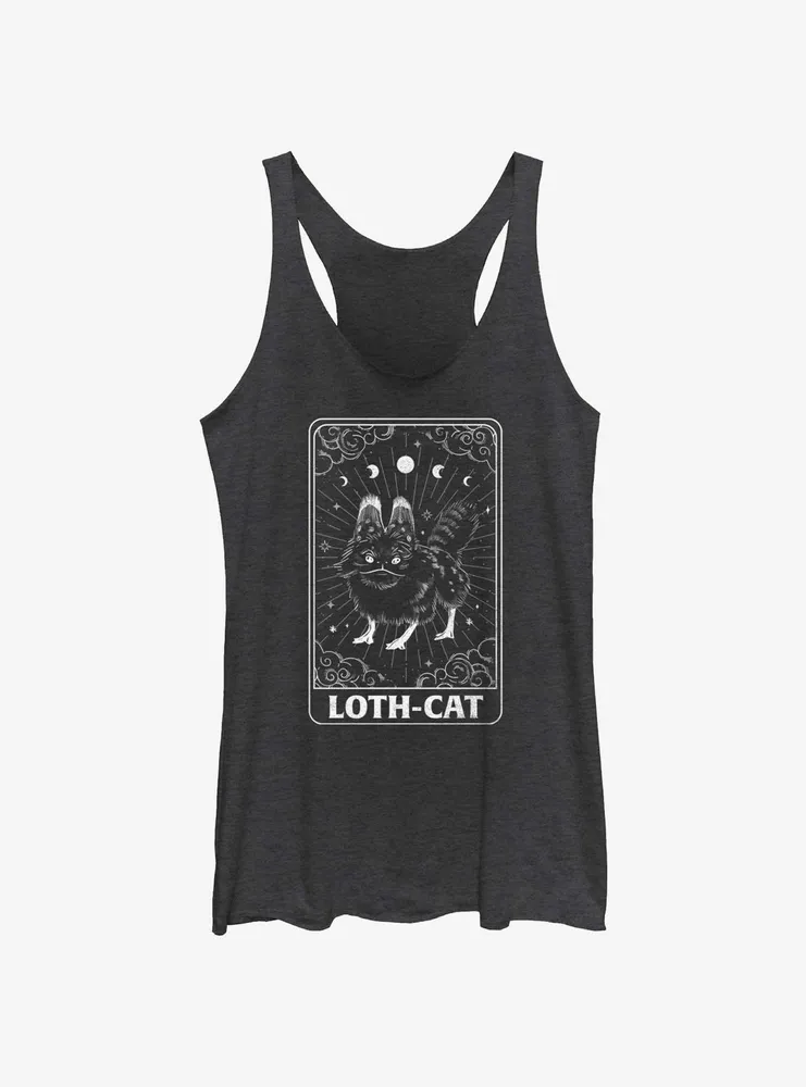 Star Wars Ahsoka Loth-Cat Tarot Card Womens Tank Top