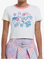 Hello Kitty And Friends Balloon Ringer Girls Baby T-Shirt