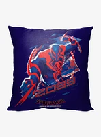 Marvel Spider-Man Across The Spiderverse 2099 Printed Throw Pillow