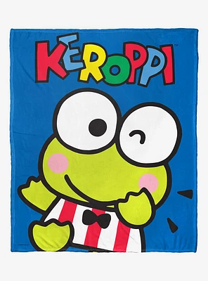 Keroppi Time Silk Touch Throw