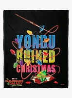 Marvel Guardians Of The Galaxy Holiday Special Yondu Ruined Christmas Silk Touch Throw Blanket