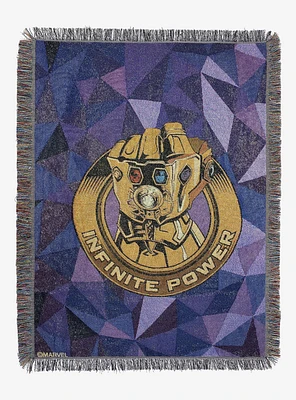 Marvel Avengers 4 Infinite Power Metallic Tapestry