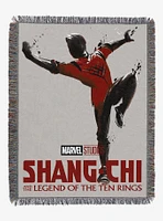 Marvel Shang-Chi And The Legend Of The Ten Rings Warrior Style Woven Tapestry