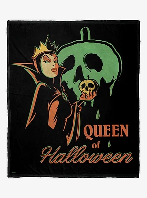 Disney Villains Queen Of Halloween Silk Touch Throw Blanket
