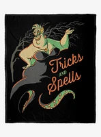 Disney Villains Tricks And Spells Silk Touch Throw Blanket