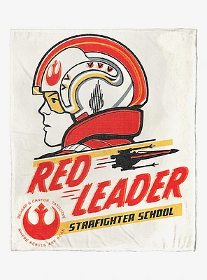 Star Wars Red Leader Silk Touch Throw