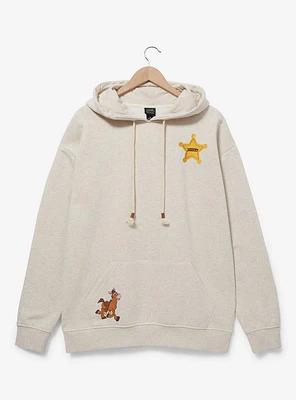 Disney Pixar Toy Story Sheriff Woody Icons Hoodie - BoxLunch Exclusive