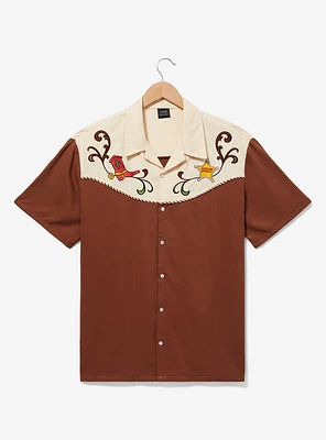 Disney Pixar Toy Story Sheriff Woody Western Button-Up - BoxLunch Exclusive