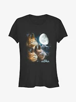 Star Wars Ahsoka Three Loth-Cat Moon Girls T-Shirt