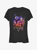 Star Wars: Forces of Destiny Sabine Wren Portrait Girls T-Shirt