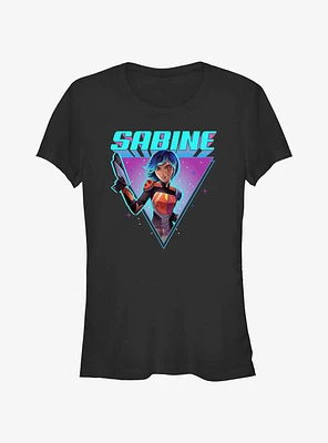 Star Wars: Forces of Destiny Sabine Hero Triangle Girls T-Shirt