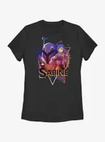 Star Wars: Forces of Destiny Sabine Wren Portrait Womens T-Shirt