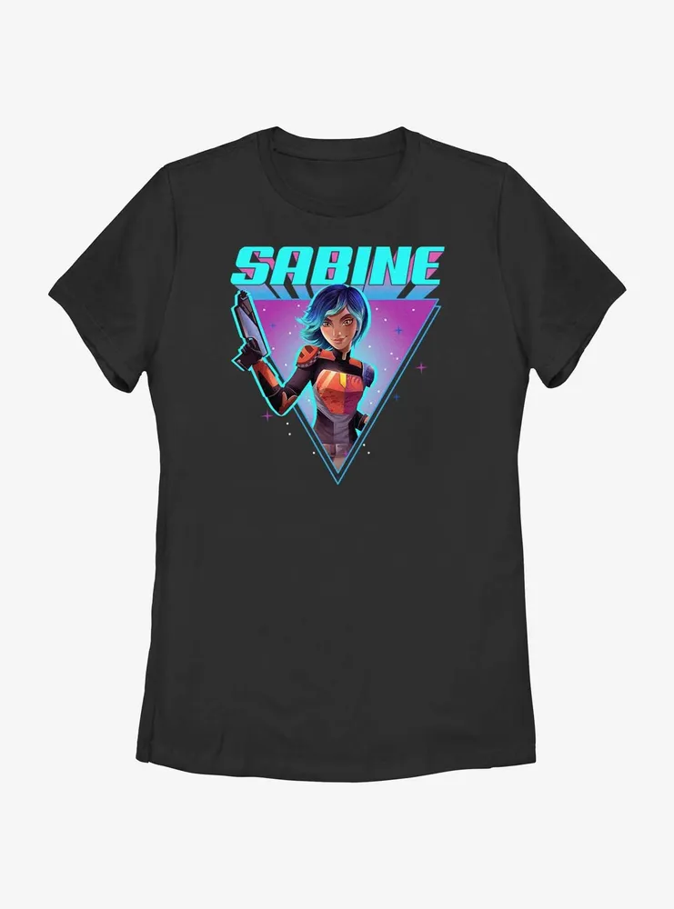 Star Wars: Forces of Destiny Sabine Hero Triangle Womens T-Shirt