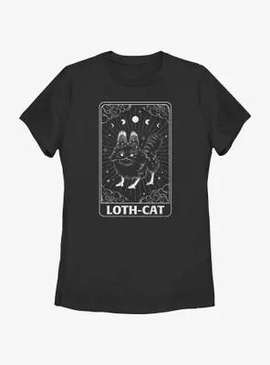 Star Wars Ahsoka Loth-Cat Tarot Card Womens T-Shirt