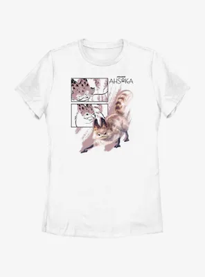 Star Wars Ahsoka Loth-Cat Fluffy And Cute Womens T-Shirt