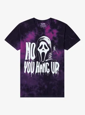 Scream Ghost Face You Hang Up Boyfriend Fit Girls T-Shirt