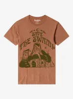 Shrek Save The Swamp Boyfriend Fit Girls T-Shirt