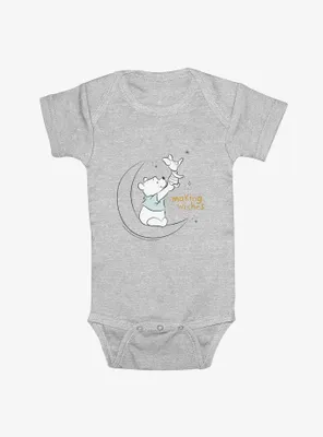 Disney Winnie The Pooh Piglet and Making Wishes Infant Bodysuit