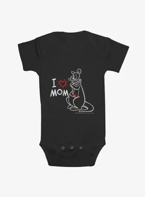 Disney Winnie The Pooh Mom N Roo Infant Bodysuit