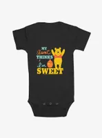 Disney Winnie The Pooh My Aunt Thinks I'm Sweet Infant Bodysuit