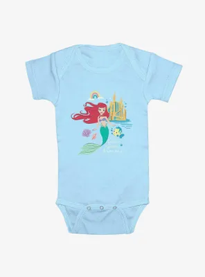 Disney The Little Mermaid Ariel Follow Your Dreams Infant Bodysuit