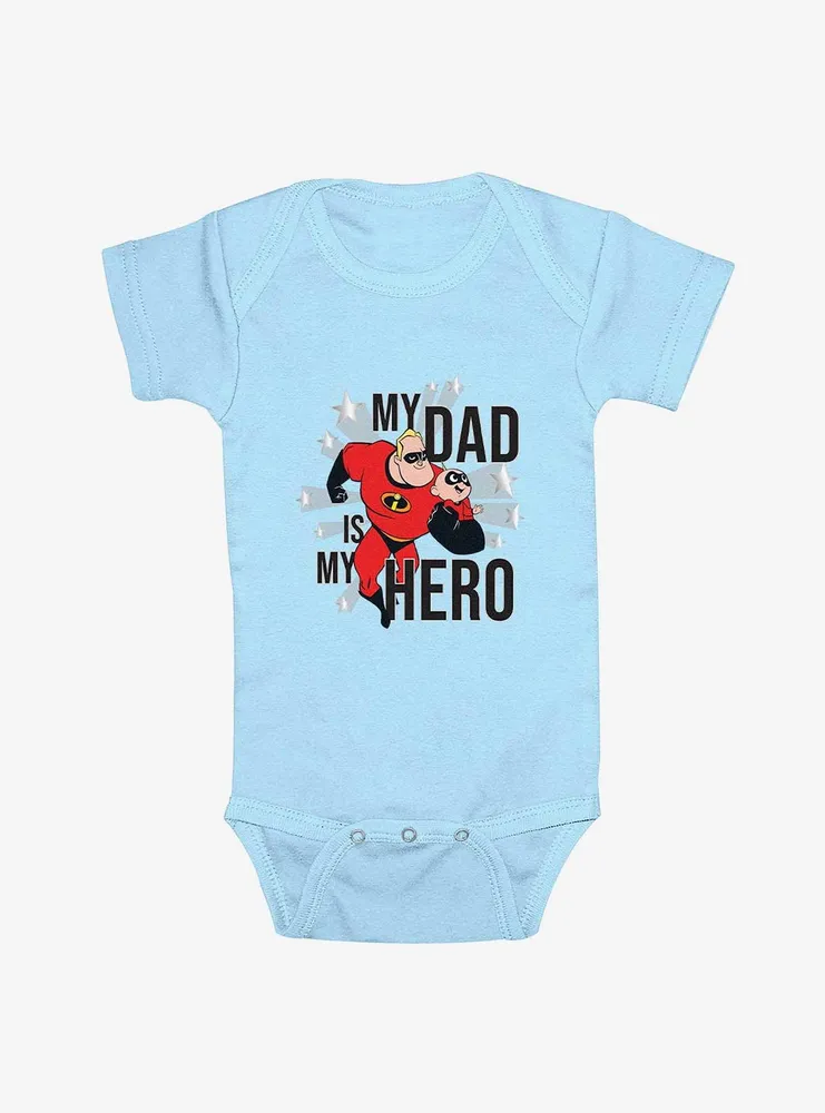 Disney Pixar The Incredibles My Dad Is Hero Infant Bodysuit