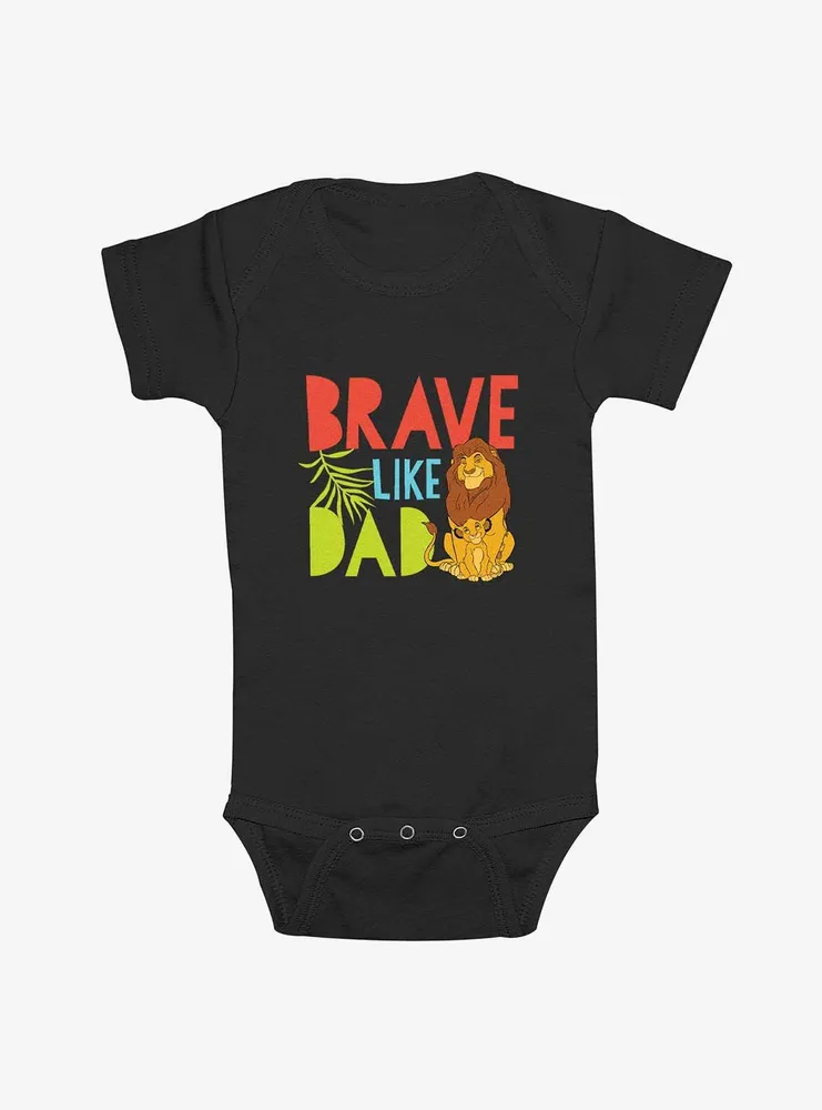 Disney The Lion King Brave Like Dad Infant Bodysuit