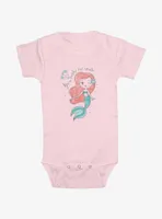 Disney The Little Mermaid Ariel You Make Me Smile Infant Bodysuit