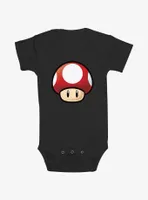 Nintendo Red Mushroom Infant Bodysuit