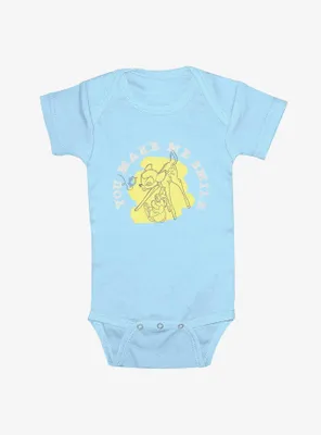 Disney Bambi You Make Me Smile Infant Bodysuit