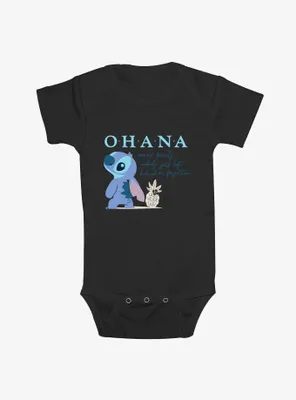 Disney Lilo & Stitch Ohana Pineapple Infant Bodysuit